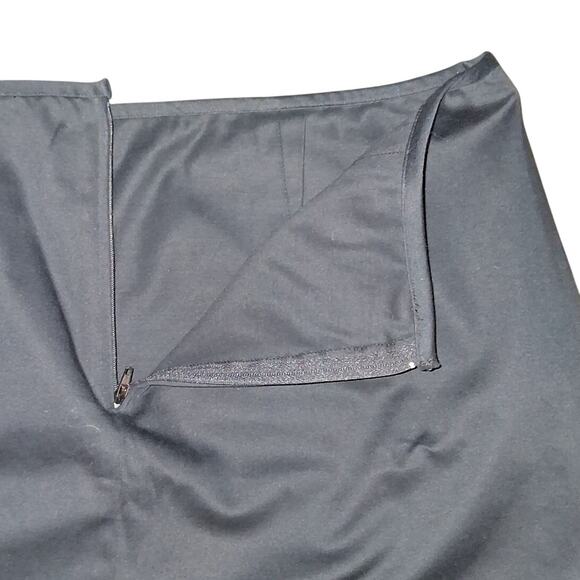 NWT Bamboo Traders Black Mini Skirt Size 14 Cotton Blend - Picture 3 of 6